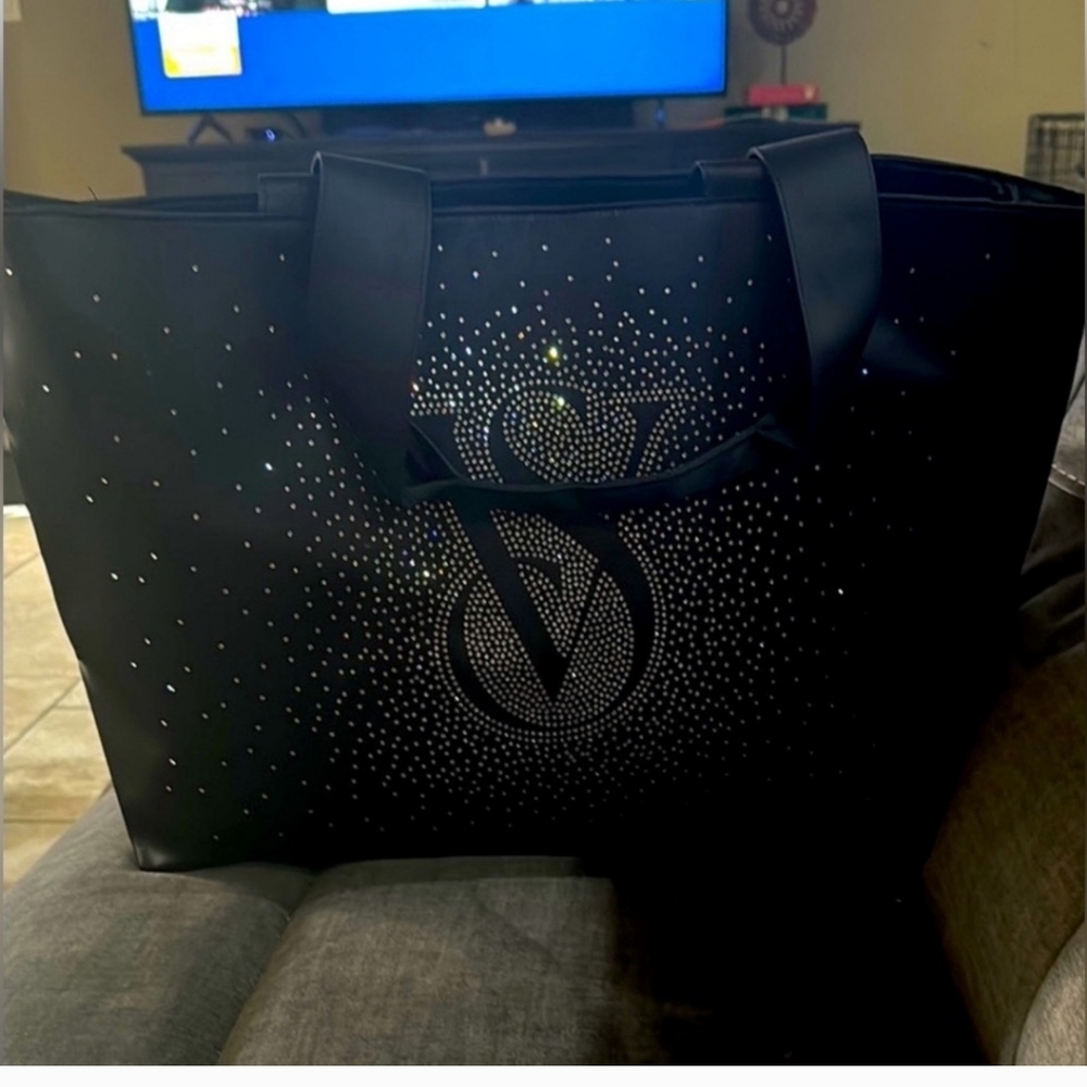 Victoria's Secret Black Tote Bag